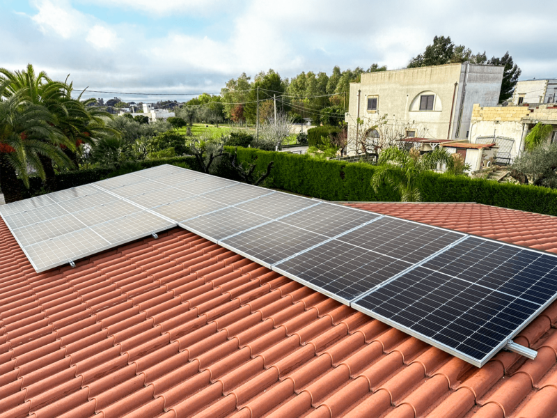 Impianto Fotovoltaico Residenziale a Cutrofiano