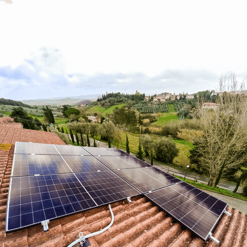 Impianto Fotovoltaico Residenziale a Collesalvetti