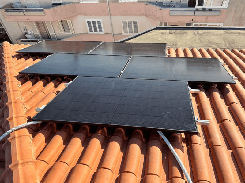 Impianto Fotovoltaico Residenziale a Cecina
