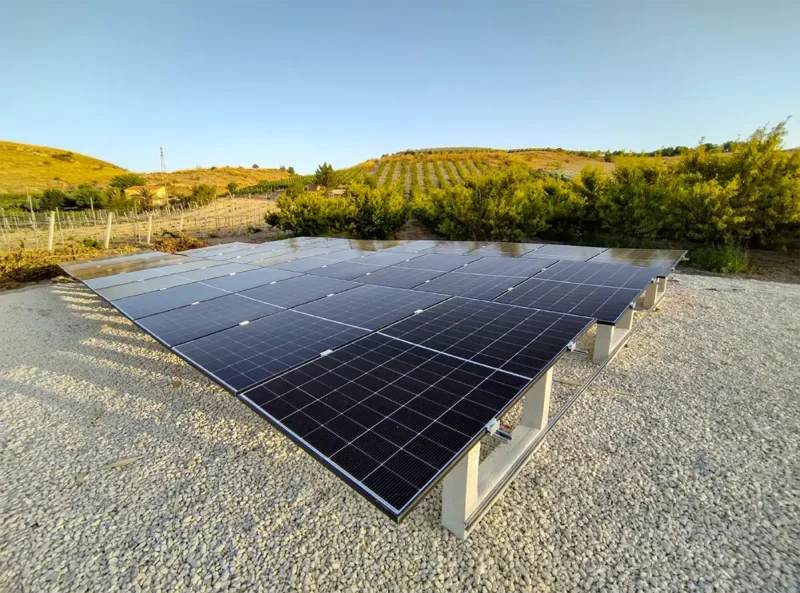 Impianto fotovoltaico business Caltanissetta

